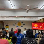 Student using stage (3)